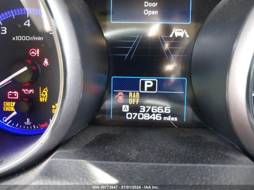 2018 Subaru Outback 2.5I Touring VIN: 4S4BSATC4J3231350 Lot: 39773647