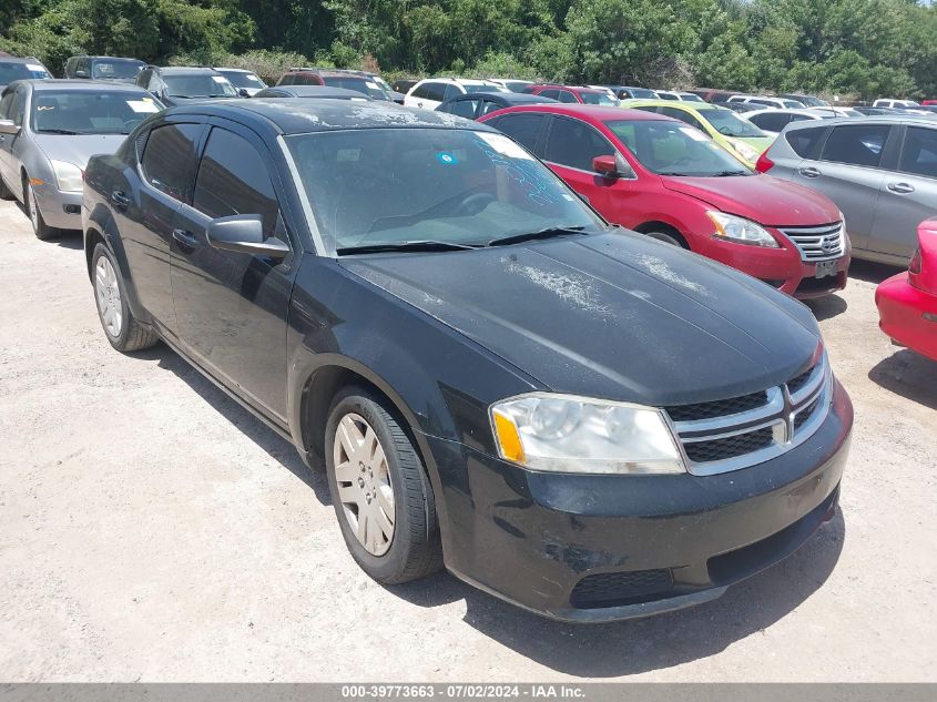 1C3CDZABXCN200787 2012 Dodge Avenger Se