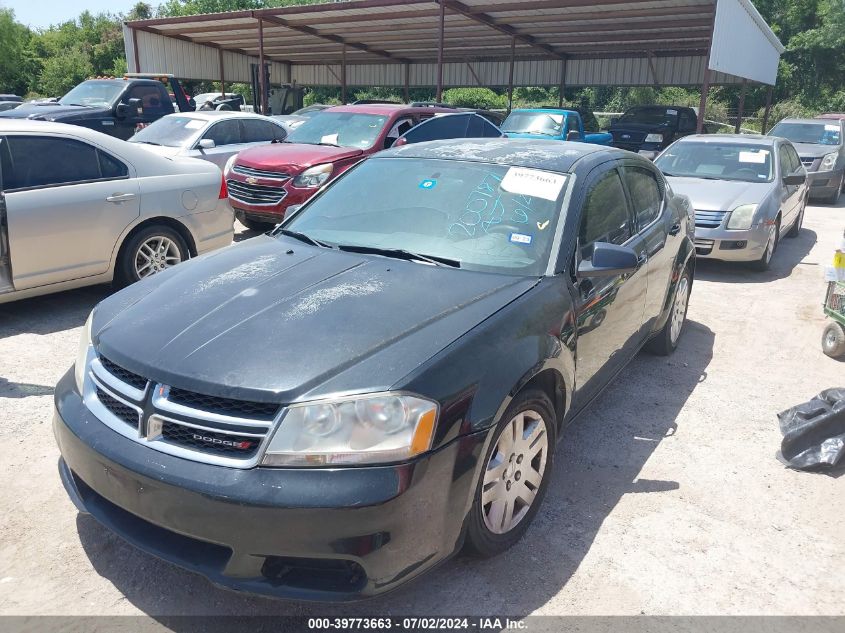 1C3CDZABXCN200787 2012 Dodge Avenger Se