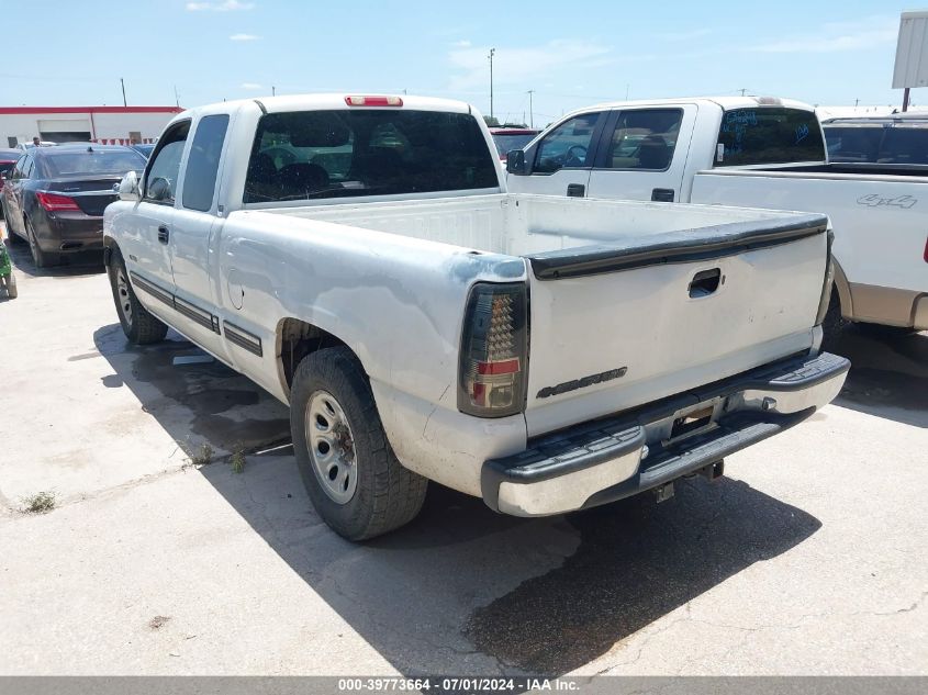 2001 Chevrolet Silverado 1500 Ls VIN: 2GCEC19V911184121 Lot: 39773664