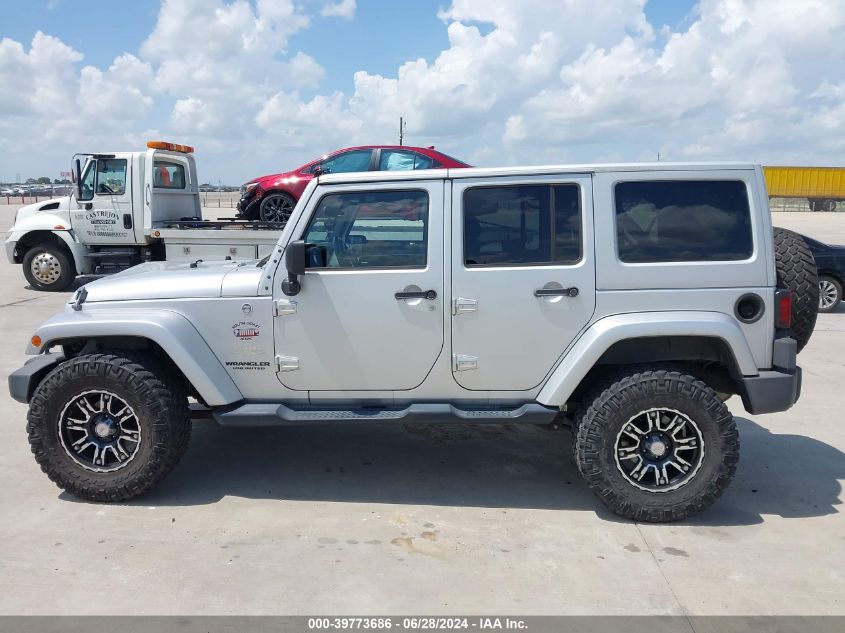 2012 Jeep Wrangler Unlimited Sahara VIN: 1C4HJWEG0CL281440 Lot: 39773686