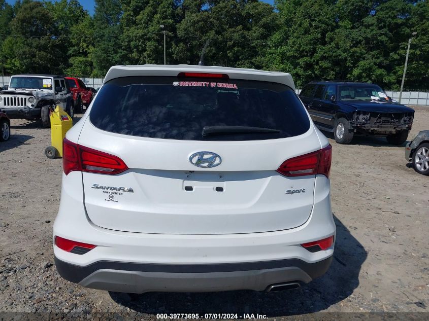 2018 Hyundai Santa Fe Sport 2.4L VIN: 5NMZT3LB5JH081298 Lot: 39773695