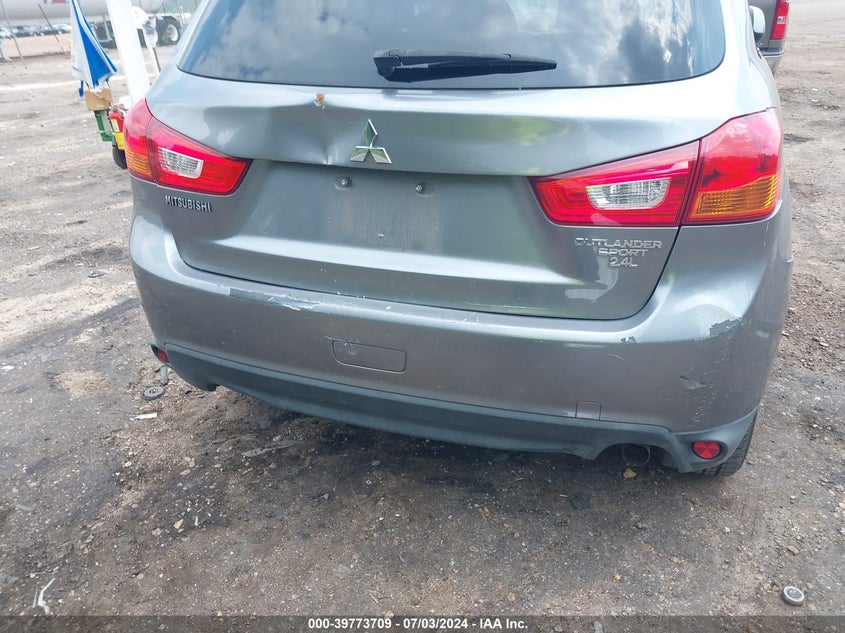 2015 Mitsubishi Outlander Sport Es VIN: 4A4AP3AW9FE024841 Lot: 39773709