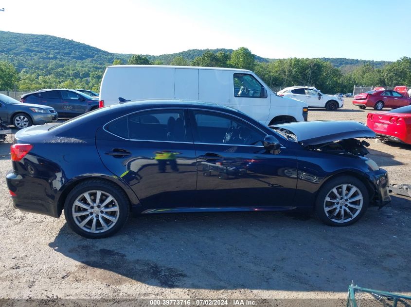 2008 Lexus Is 250 VIN: JTHCK262782026430 Lot: 39773716