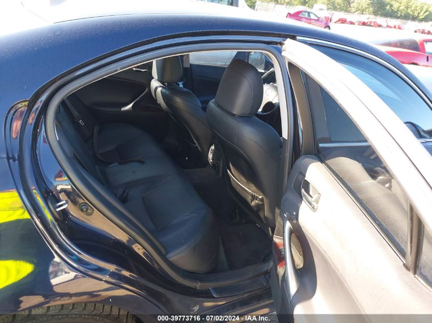 2008 Lexus Is 250 VIN: JTHCK262782026430 Lot: 39773716