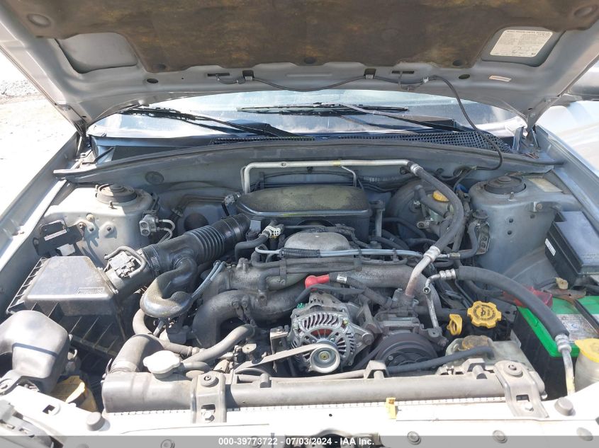 2006 Subaru Forester 2.5X VIN: JF1SG636X6H734538 Lot: 39773722