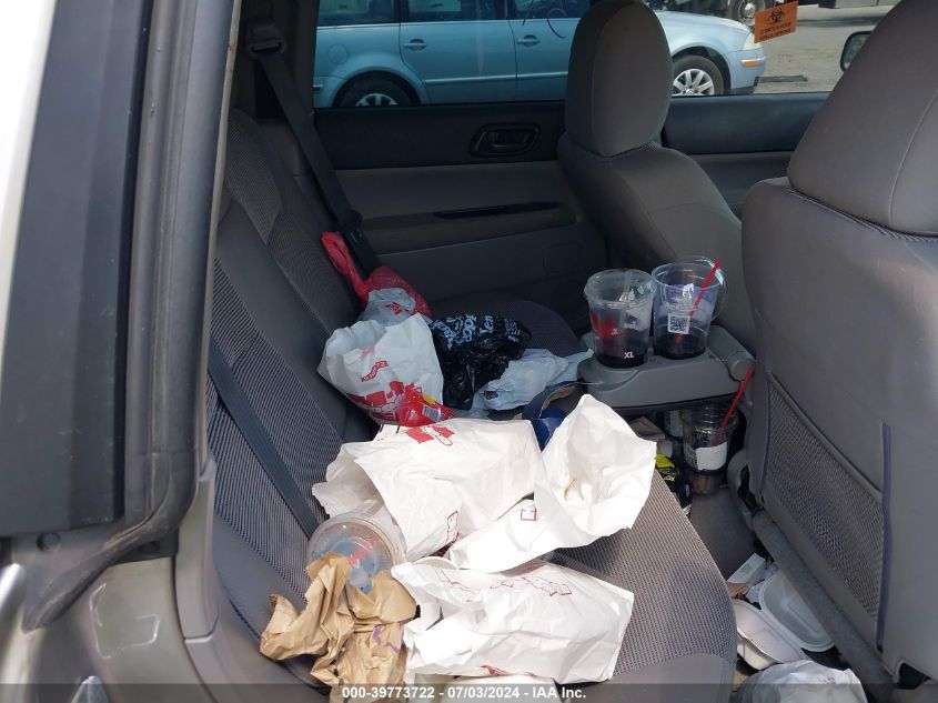 2006 Subaru Forester 2.5X VIN: JF1SG636X6H734538 Lot: 39773722