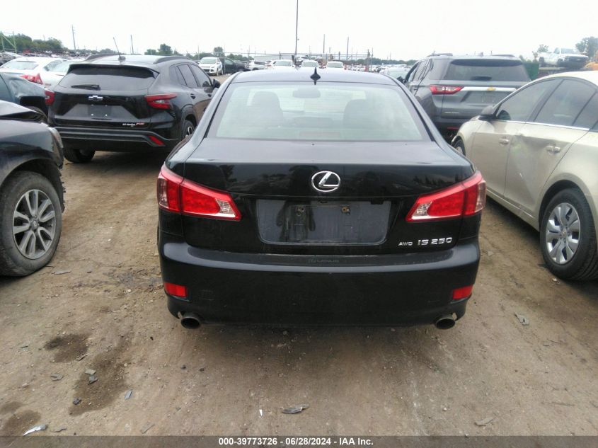 2013 Lexus Is 250 VIN: JTHCF5C23D5061808 Lot: 39773726