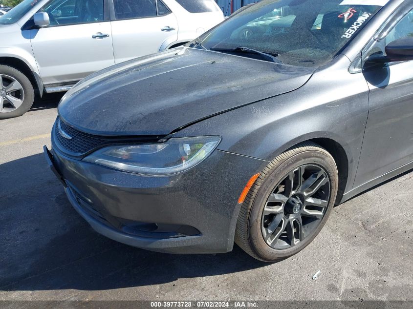 2015 Chrysler 200 S VIN: 1C3CCCBG1FN526086 Lot: 39773728