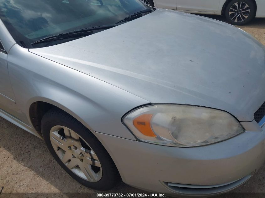 2012 Chevrolet Impala Lt VIN: 2G1WG5E37C1262637 Lot: 39773732