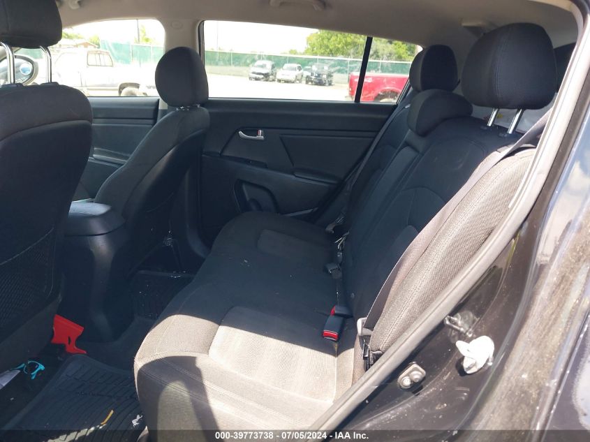 2012 Kia Sportage Lx VIN: KNDPBCA25C7221759 Lot: 39773738