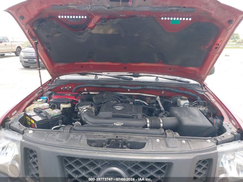 2010 Nissan Xterra S VIN: 5N1AN0NUXAC506190 Lot: 39773747