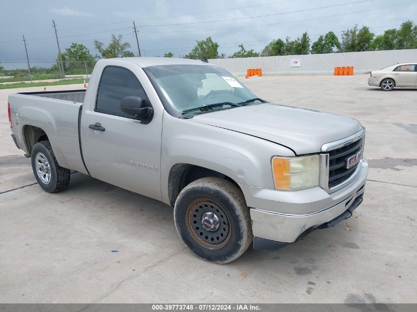 2009 GMC Sierra 1500 Work Truck VIN: 1GTEC14XX9Z221494 Lot: 39773748