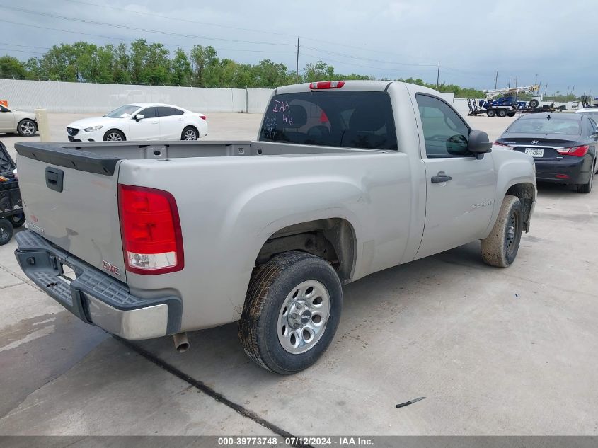 2009 GMC Sierra 1500 Work Truck VIN: 1GTEC14XX9Z221494 Lot: 39773748