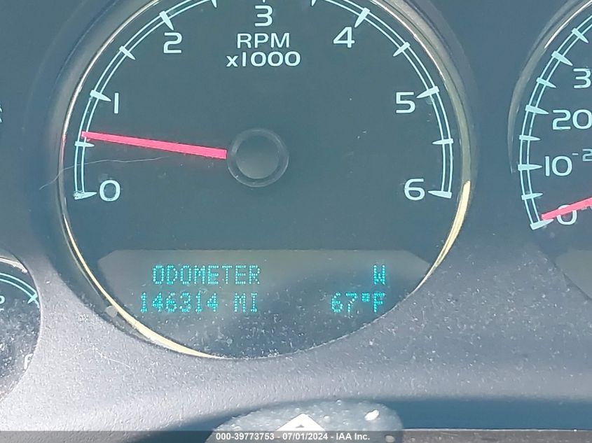 2013 Chevrolet Tahoe Ltz VIN: 1GNSKCE03DR343391 Lot: 39773753