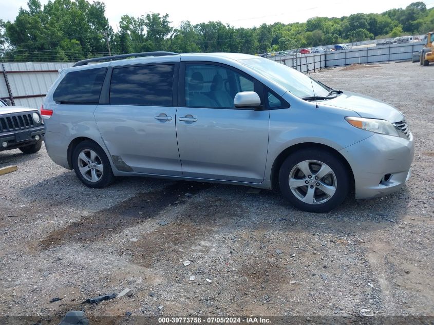 2011 Toyota Sienna Le V6 Auto Access Seat VIN: 5TDKK3DC4BS080170 Lot: 39773758