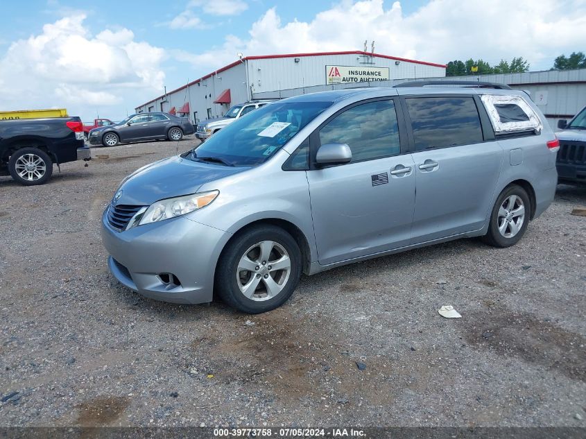 2011 Toyota Sienna Le V6 Auto Access Seat VIN: 5TDKK3DC4BS080170 Lot: 39773758