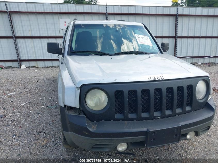 2014 Jeep Patriot Sport VIN: 1C4NJPBAXED572968 Lot: 39773759