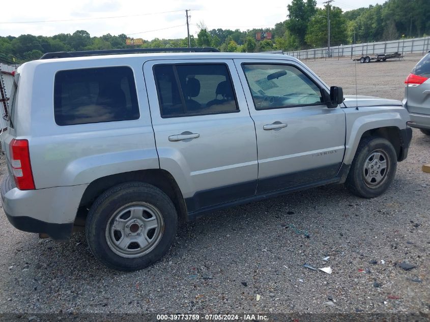 2014 Jeep Patriot Sport VIN: 1C4NJPBAXED572968 Lot: 39773759