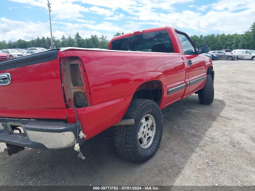 2000 Chevrolet Silverado 1500 Ls VIN: 1GCEK14T7YE328475 Lot: 39773762