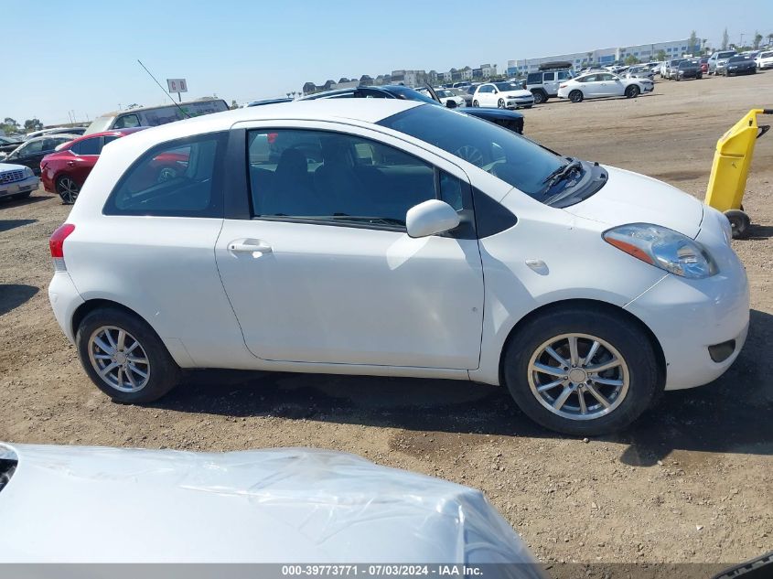 2009 Toyota Yaris VIN: JTDJT903395259477 Lot: 39773771