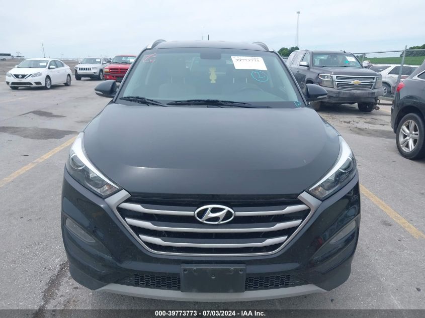 2017 Hyundai Tucson Sport VIN: KM8J3CA21HU343171 Lot: 39773773