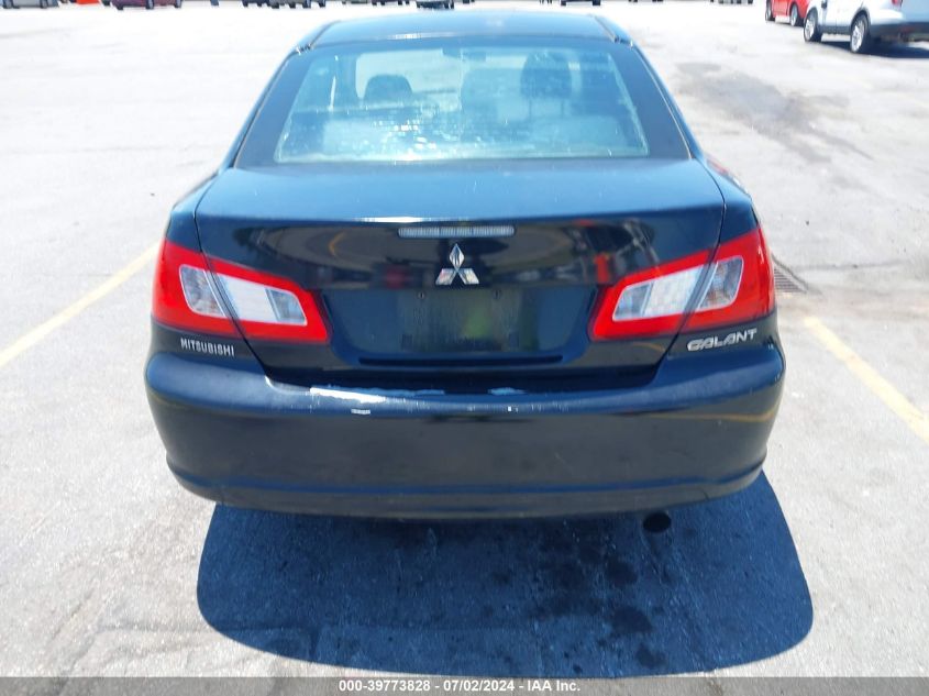 2010 Mitsubishi Galant Fe VIN: 4A32B2FFXAE011339 Lot: 39773828