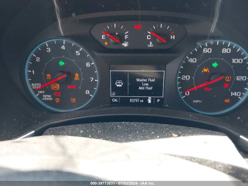 2020 Chevrolet Equinox Fwd Ls VIN: 2GNAXHEV9L6170587 Lot: 39773831