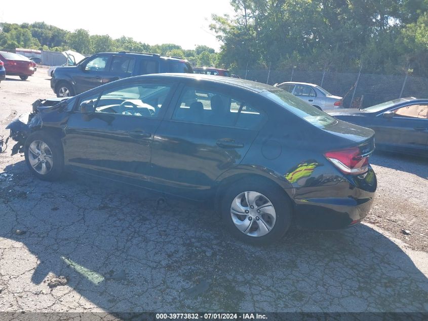 19XFB2F55FE290397 | 2015 HONDA CIVIC