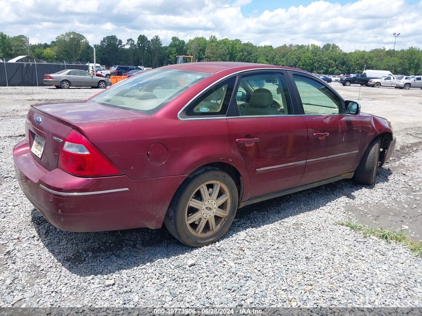 2005 Ford Five Hundred Limited VIN: 1FAHP25185G119057 Lot: 39773906