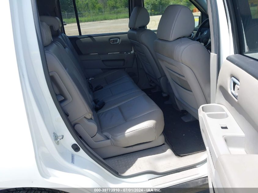 2011 Honda Pilot Ex-L VIN: 5FNYF4H5XBB009933 Lot: 39773910