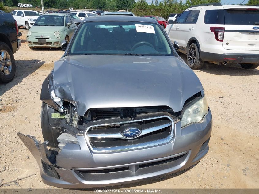 2008 Subaru Legacy 2.5I VIN: 4S3BL616186223825 Lot: 39773916