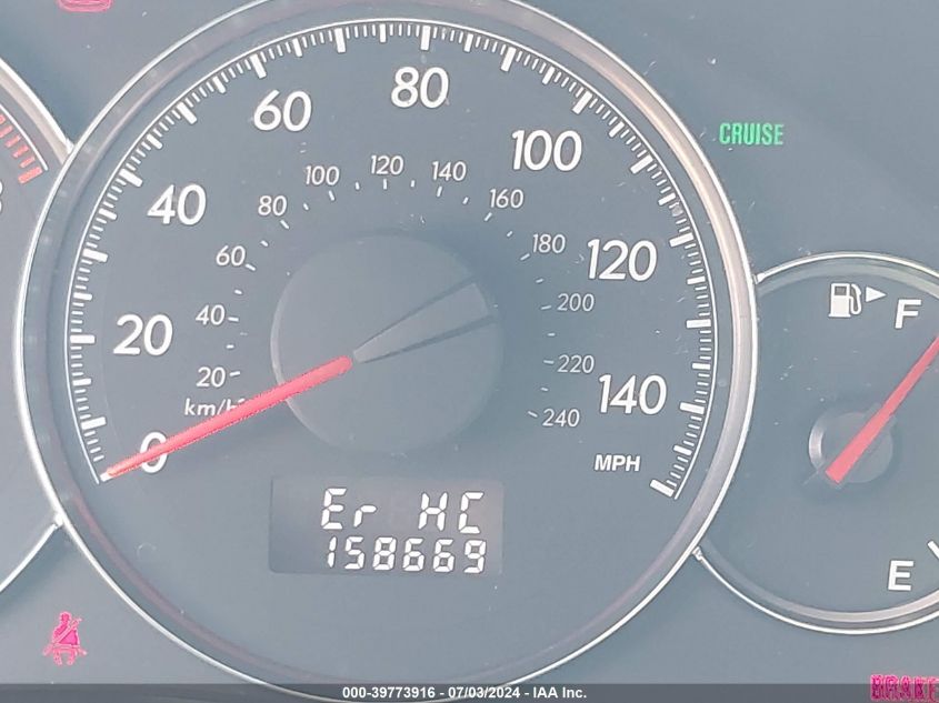 2008 Subaru Legacy 2.5I VIN: 4S3BL616186223825 Lot: 39773916