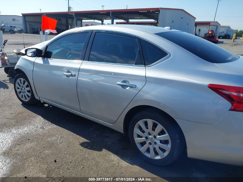 2017 Nissan Sentra Sv VIN: 3N1AB7AP8HY284291 Lot: 39773917