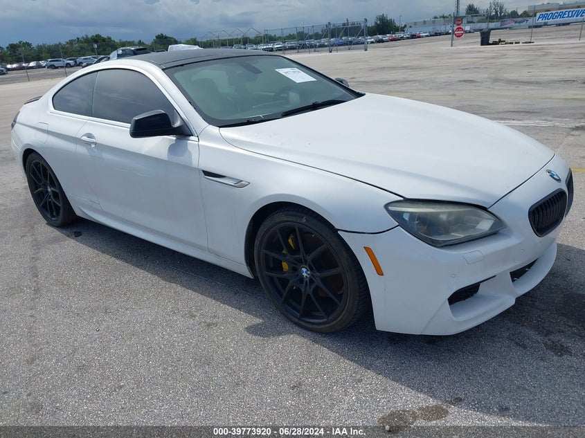 2012 BMW 650I VIN: WBALX3C5XCDV77677 Lot: 39773920