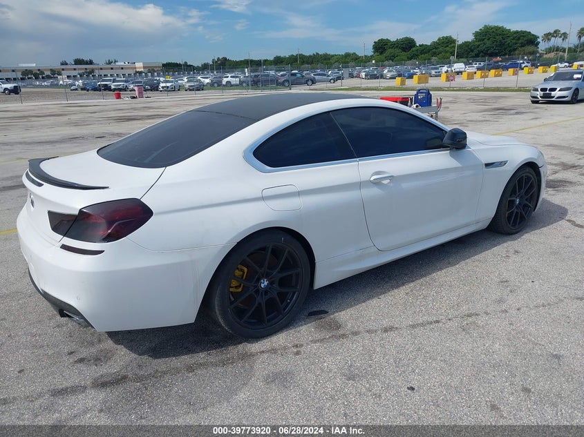 2012 BMW 650I VIN: WBALX3C5XCDV77677 Lot: 39773920