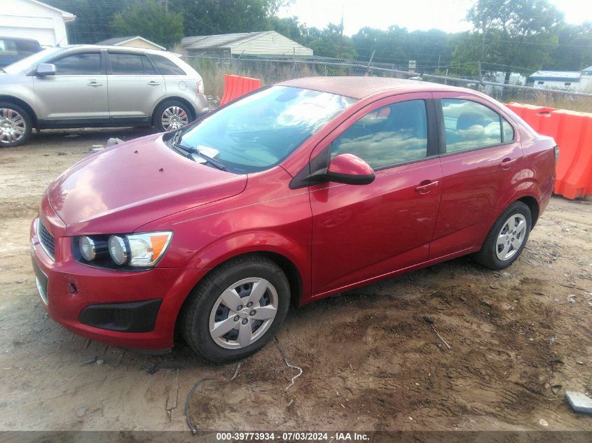 2013 Chevrolet Sonic Ls Auto VIN: 1G1JA5SG3D4185631 Lot: 39773934