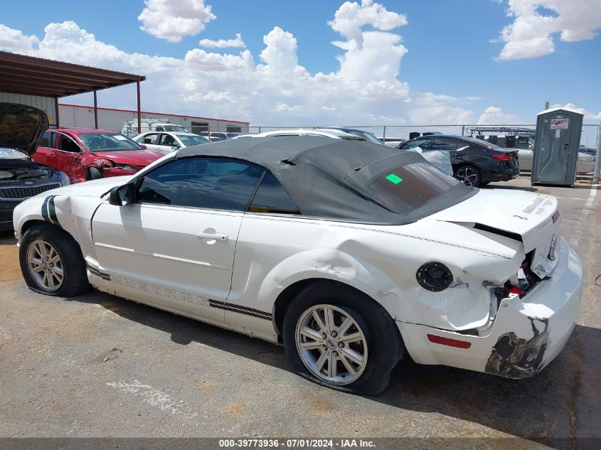 2007 Ford Mustang V6 Deluxe/V6 Premium VIN: 1ZVFT84N975355104 Lot: 39773936