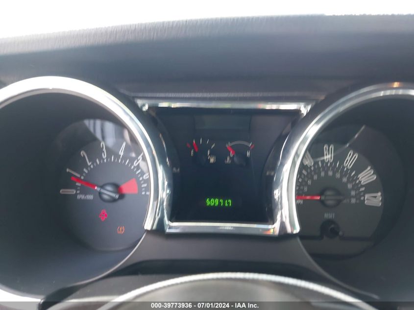 2007 Ford Mustang V6 Deluxe/V6 Premium VIN: 1ZVFT84N975355104 Lot: 39773936