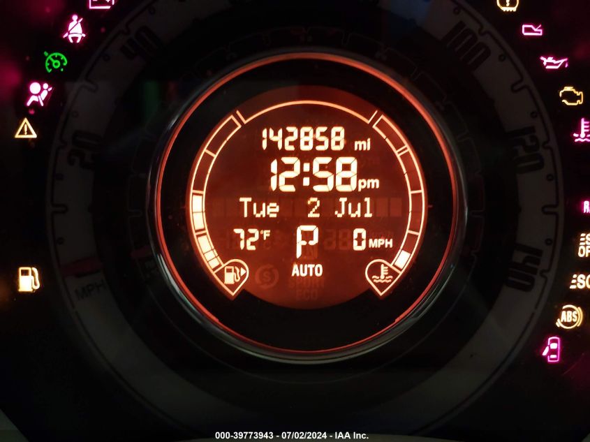 2014 Fiat 500 Pop VIN: 3C3CFFAR7ET293986 Lot: 39773943