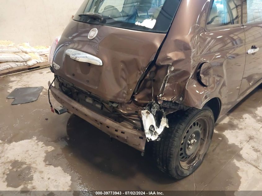 2014 Fiat 500 Pop VIN: 3C3CFFAR7ET293986 Lot: 39773943