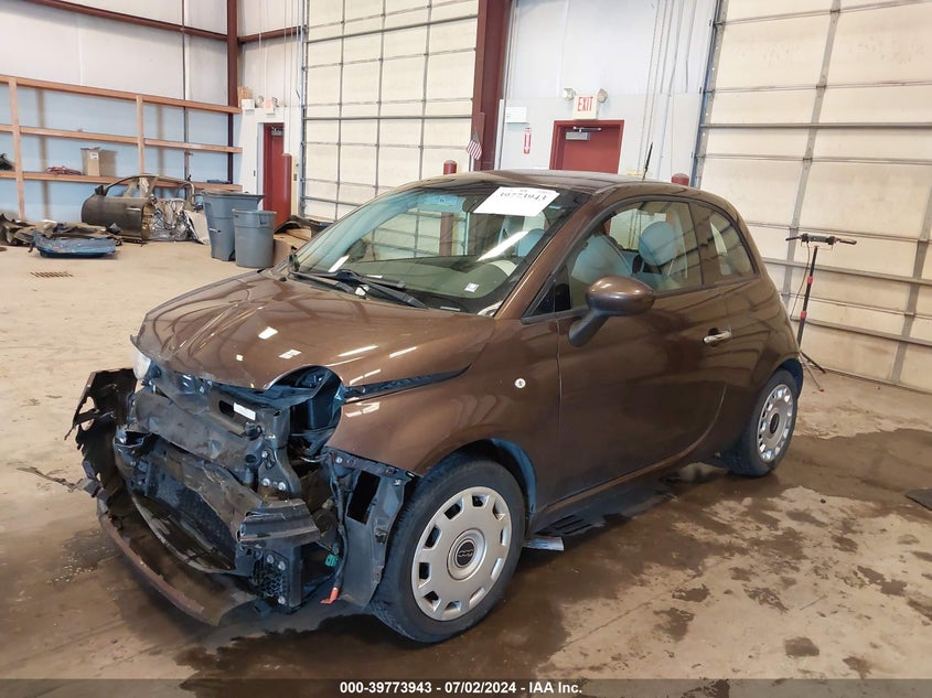 2014 Fiat 500 Pop VIN: 3C3CFFAR7ET293986 Lot: 39773943