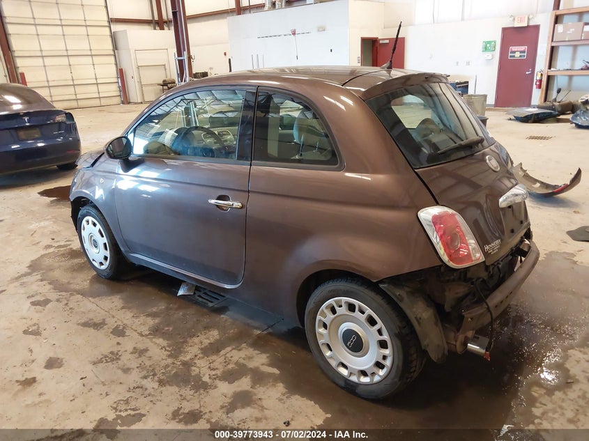 2014 Fiat 500 Pop VIN: 3C3CFFAR7ET293986 Lot: 39773943