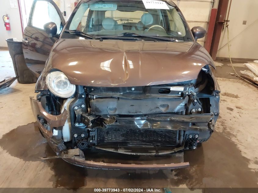 2014 Fiat 500 Pop VIN: 3C3CFFAR7ET293986 Lot: 39773943