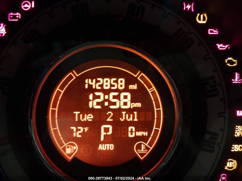 2014 Fiat 500 Pop VIN: 3C3CFFAR7ET293986 Lot: 39773943