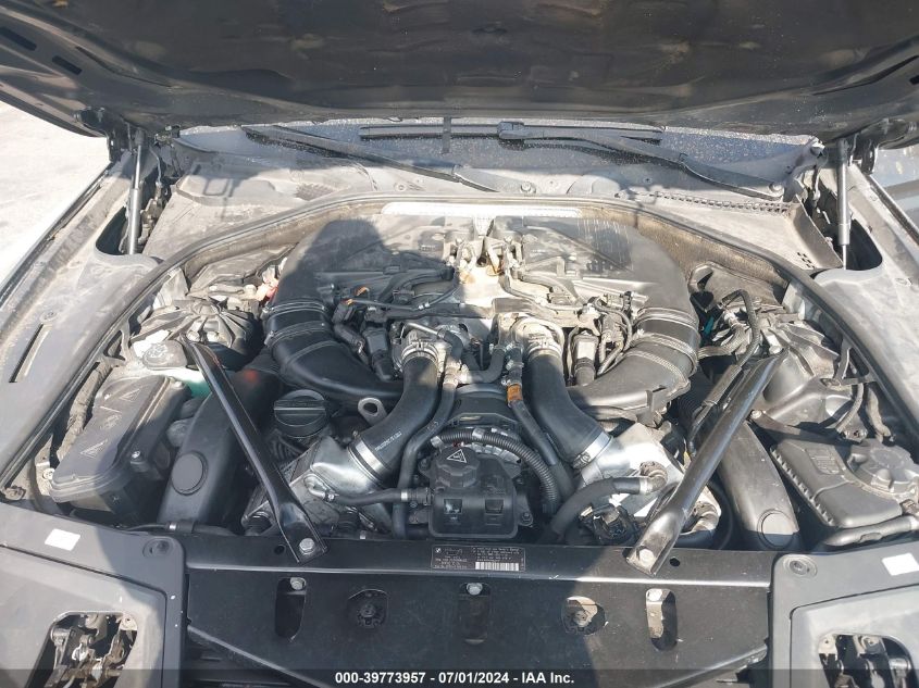 2012 BMW 550I VIN: WBAFR9C5XCDV58623 Lot: 39773957