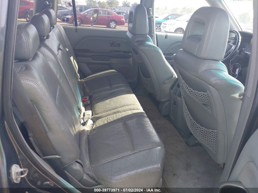 2004 Honda Pilot Exl VIN: 2HKYF18594H580624 Lot: 39773971