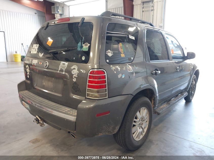 2005 Mercury Mariner Luxury/Premier VIN: 4M2YU56195DJ01648 Lot: 39773975