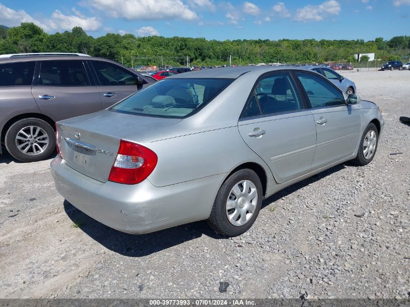 4T1BE30K42U620614 | 2002 TOYOTA CAMRY