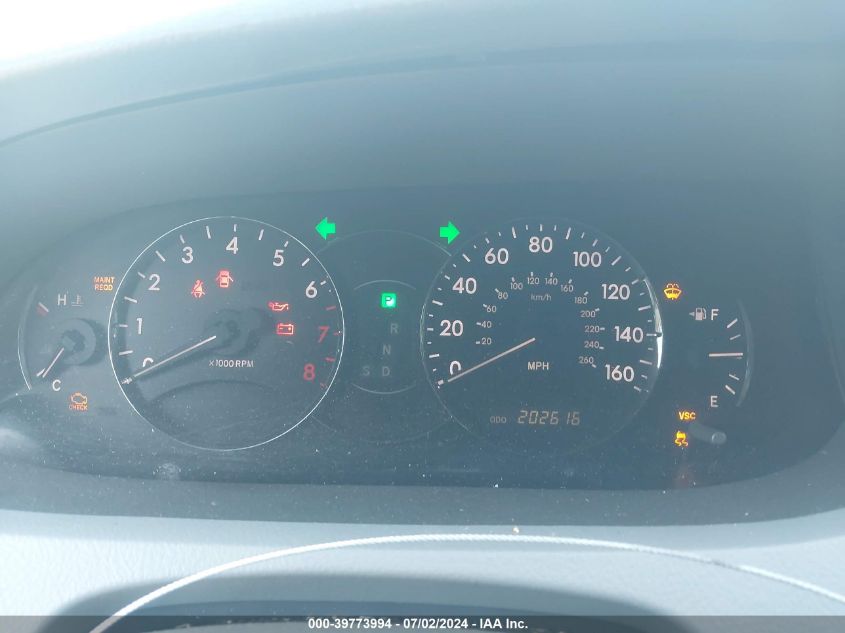 2006 Toyota Avalon Xls VIN: 4T1BK36B26U107738 Lot: 39773994